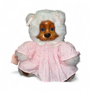 Robert Raikes 1989 Liza Bear With Tag Wood Face YY4942/10000 Limited Edition